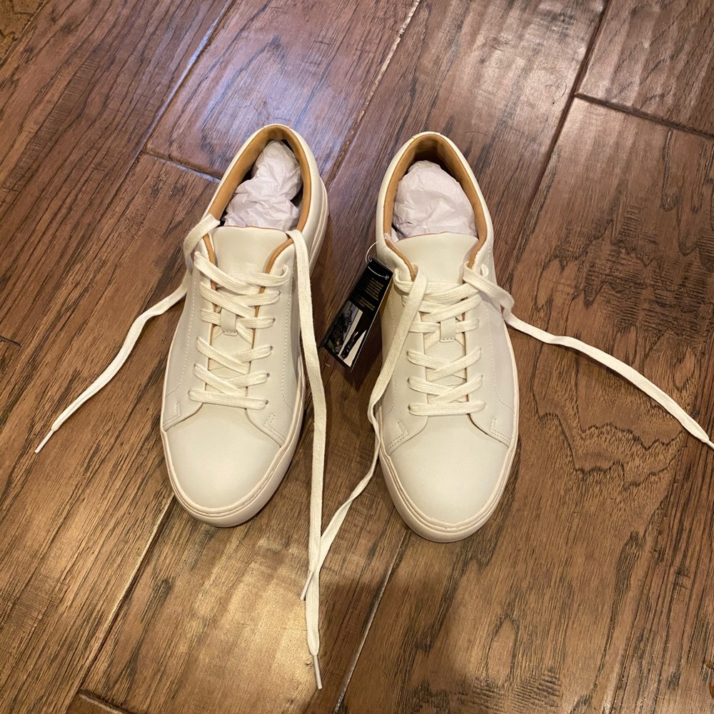 J. Crew Leather Court Sneakers